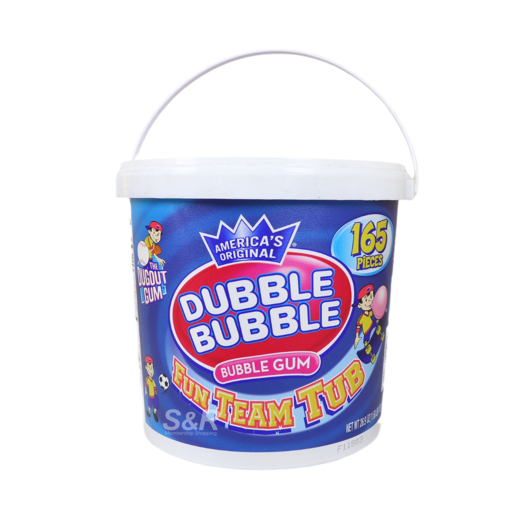 America's Original Dubble Bubble Bubble Gum Bucket 765g